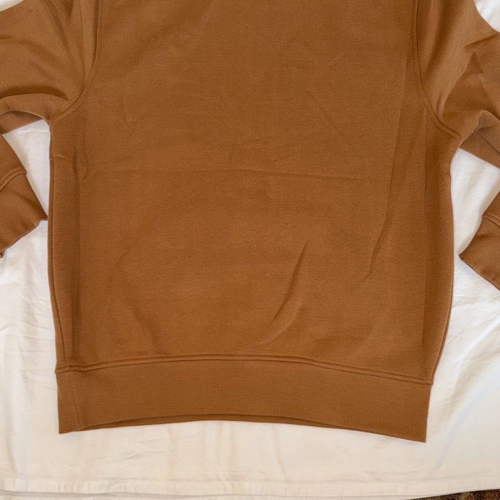 NWT UGGbraid Tasman Pull-On Hoodie In Chestnut Size Medium - Picture 11 of 16